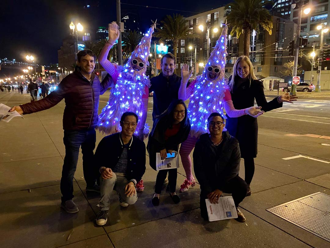 San Francisco scavenger hunt evening fun!